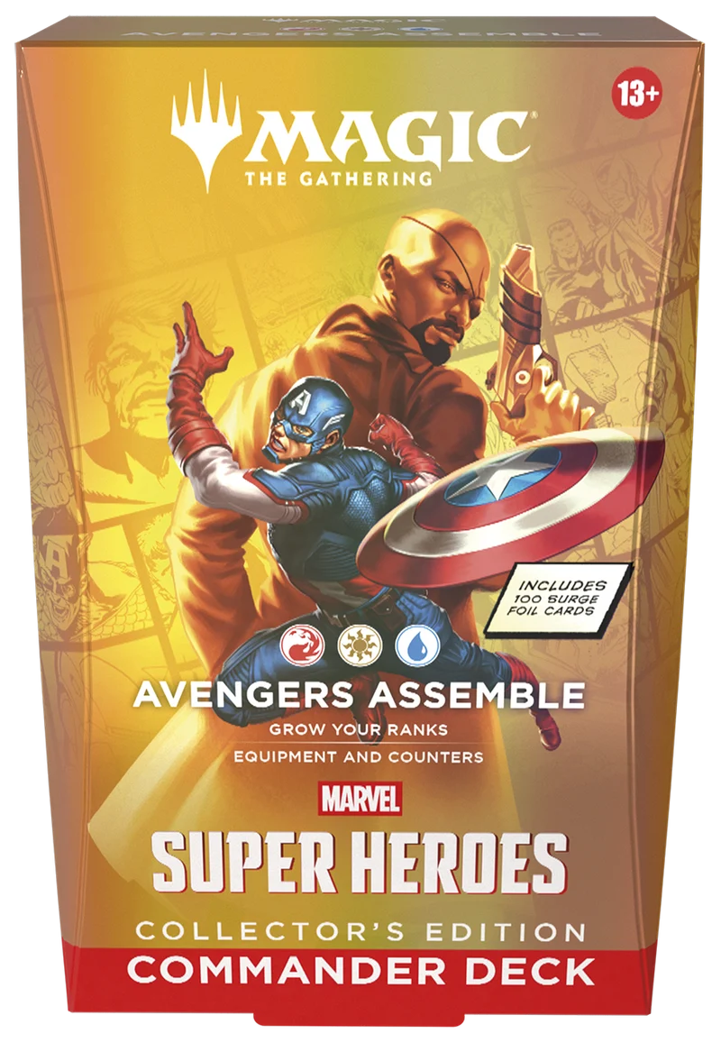 MTG - MARVEL SUPER HÉROS - DECK COLLECTOR COMMANDANT