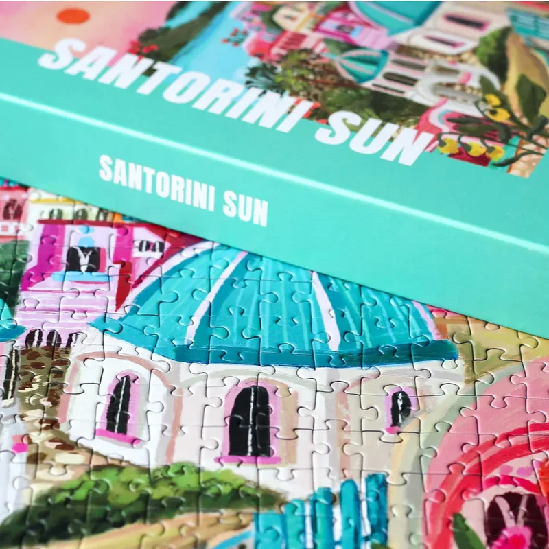Puzzle Santorini sun - 500 Pièces