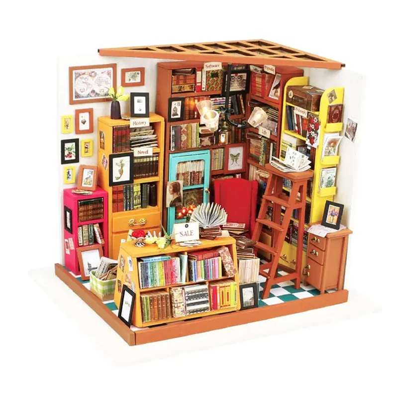 Kit DIY Maison Miniature Sam'S Study