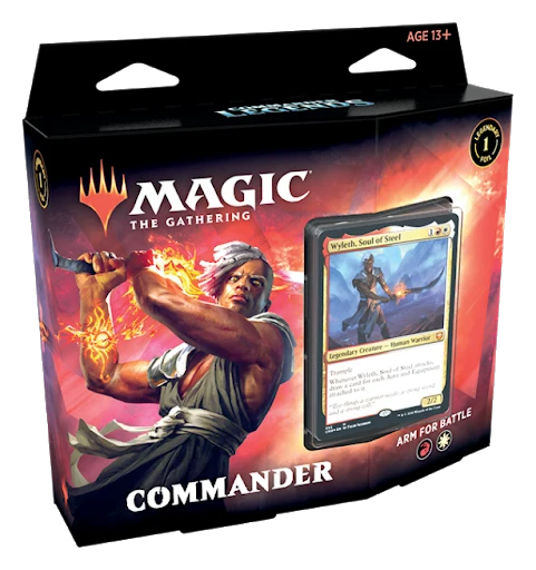 Deck de commandant GUERRE LEGENDS