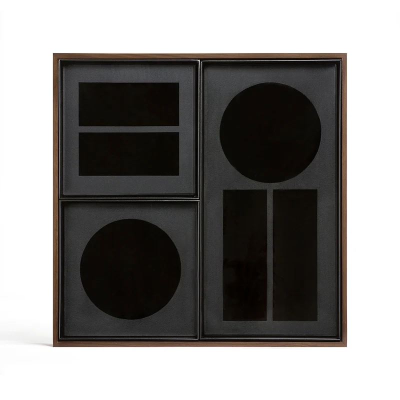 Plateau Organisateur de bureau Charcoal Walnut