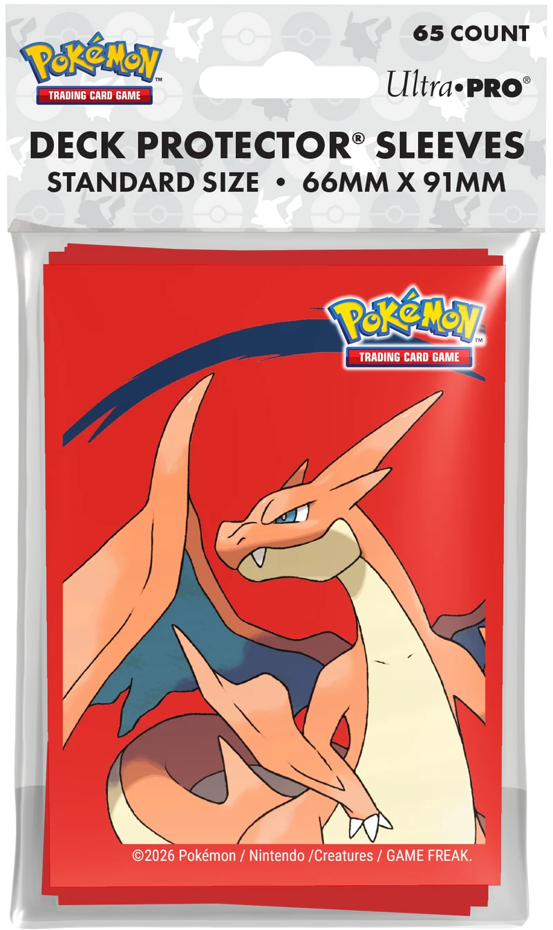 UP D-PRO POKEMON MEGA CHARIZARD Y PROTÈGE-GILADELPHIE 65CT