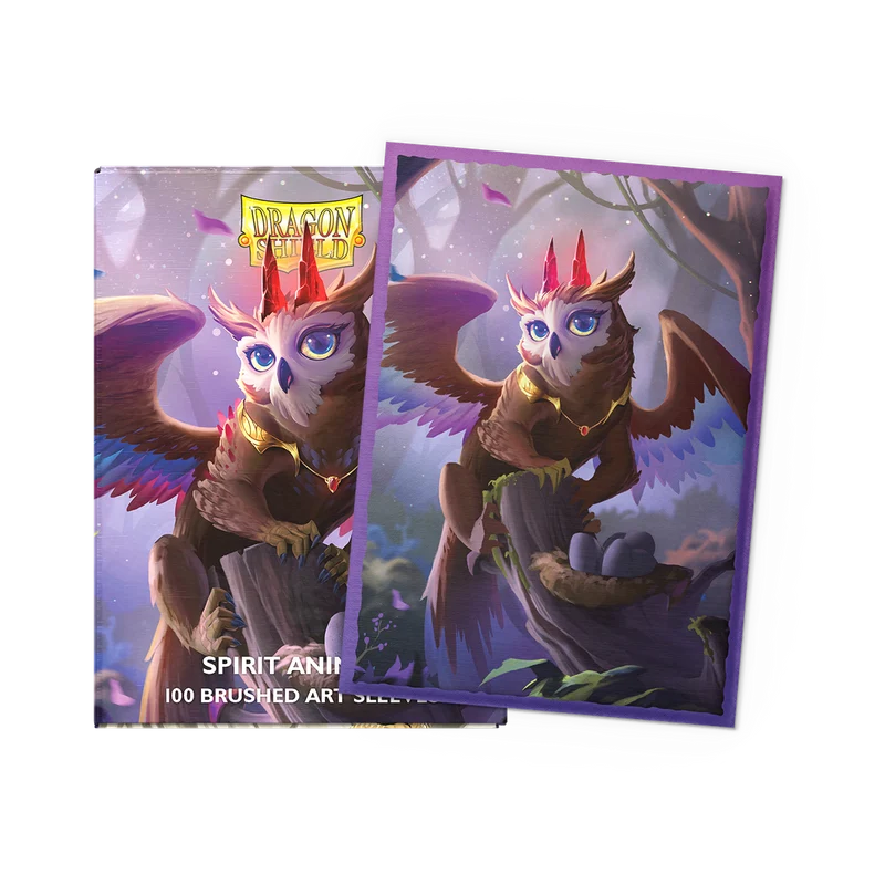 Pochettes Dragon Shield - Finition mate - Animaux totémiques - Lot de 100