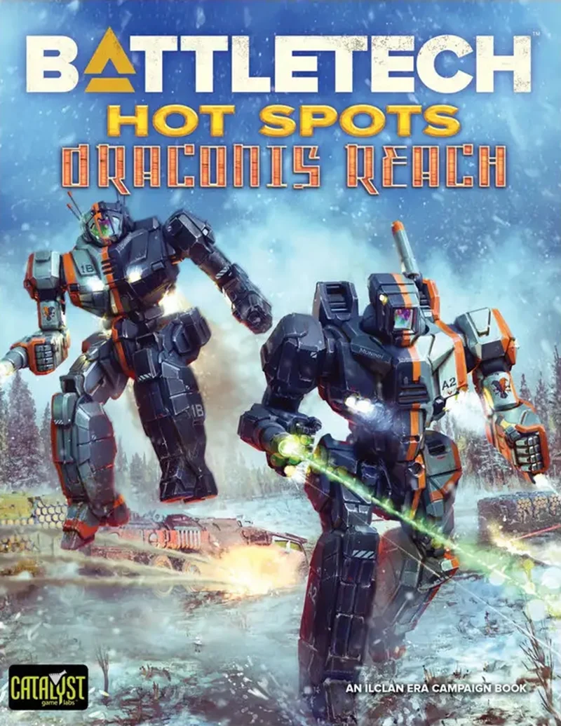 BATTLETECH : POINTS CHAUDS DRACONIS REACH - LIVRE DE CAMPAGNE