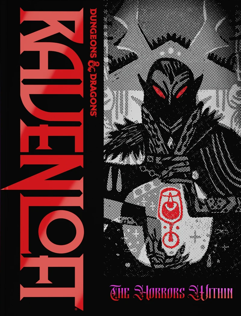 JDR D&D : RAVENLOFT HORREURS INTÉRIEURES - COUVERTURE ALTERNATIVE - COIN CRUSHED