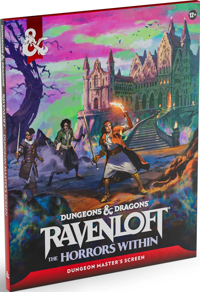 Jeu de rôle D&D : RAVENLOFT HORREURS DANS L'ÉCRAN DU MAÎTRE DU DONJON