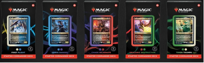 Decks de démarrage Magic Commander 2022