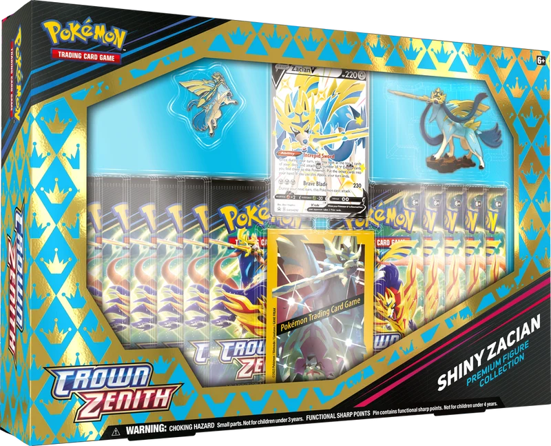COLLECTION DE FIGURINES PREMIUM POKÉMON COURONNE ZENITH