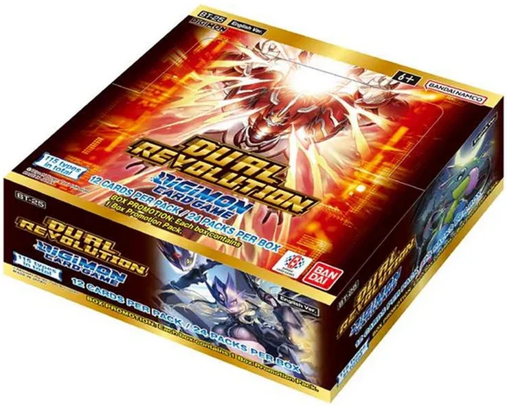 DIGIMON : BOÎTIER D'ABONDANCE DOUBLE RÉVOLUTION BT-25