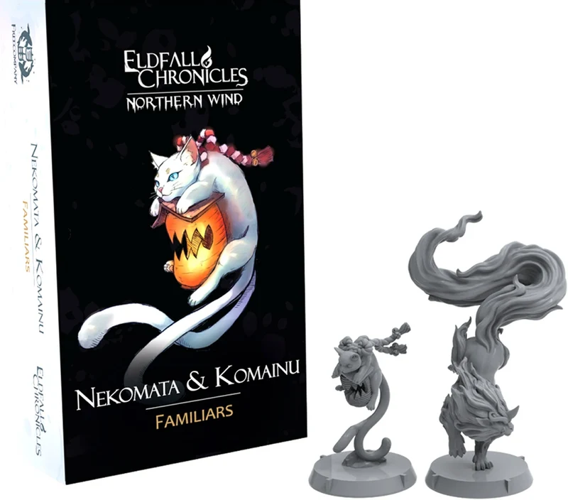 CHRONIQUES D'ELDFALL : VENT DU NORD NEKOMATA & KOMAINU