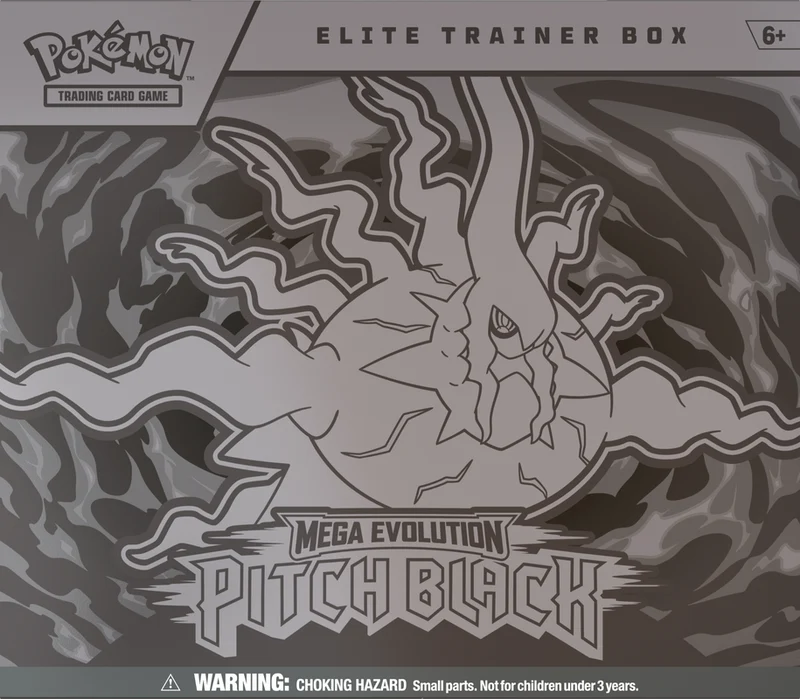 JCC POKÉMON ME05 : BOÎTE D'ÉLITE D'ENTRAÎNEUR NOIR.