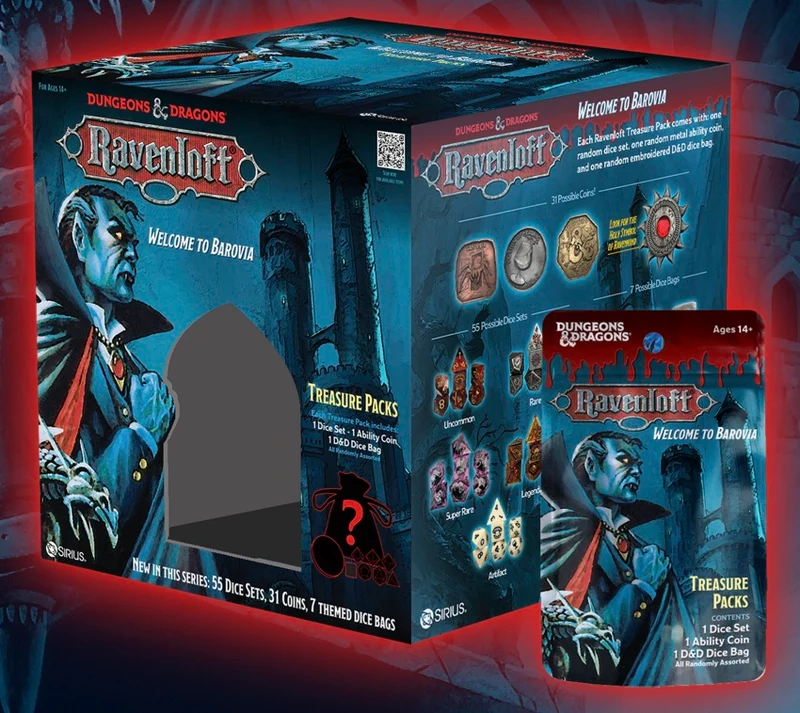 SIRIUS DICE - PACKS DE TRÉSORS - CHÂTEAU RAVENLOF