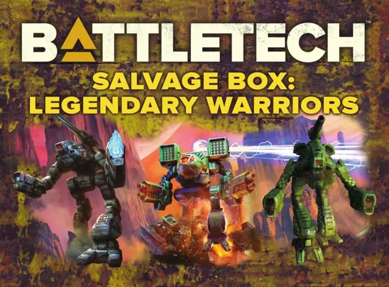 BATTLETECH : BOÎTE DE RÉCUPÉRATION DES GUERRIERS LÉGENDAIRES