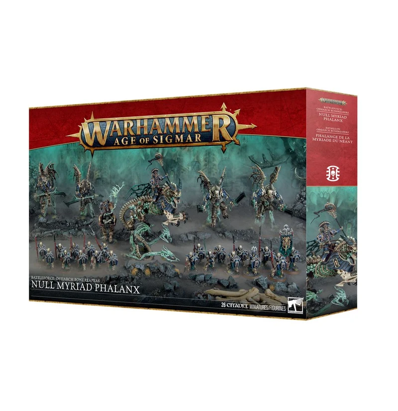AOS OSSIARCH BONEREAPERS : FORCE DE COMBAT DE LA PHALANX DE LA MYRIADE NULL