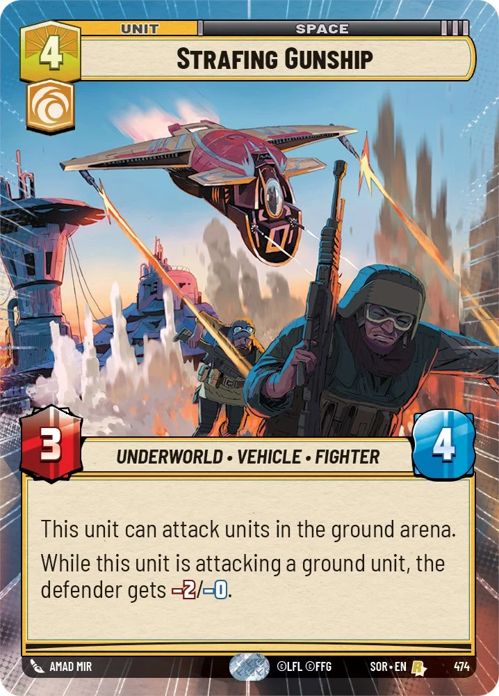 Mitrailleur de combat (Hyperespace) (474) [Étincelle de rébellion]