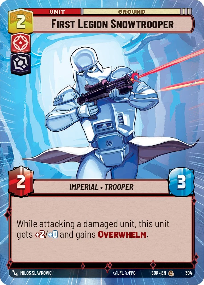 Snowtrooper de la Première Légion (Hyperespace) (394) [Étincelle de rébellion]