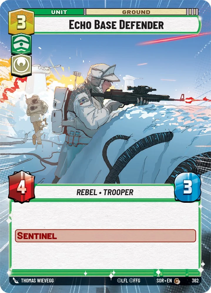 Echo Base Defender (Hyperespace) (362) [Étincelle de rébellion]