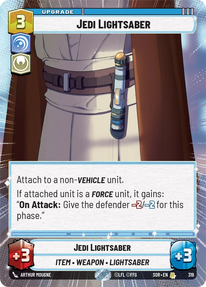 Sabre laser Jedi (Hyperespace) (319) [Étincelle de rébellion]