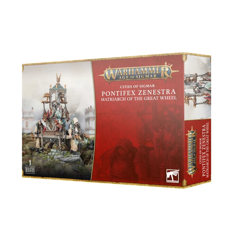 AOS CITIES OF SIGMAR : PONTIFEX ZYLSTRA, MATRIARCHE DE LA GRANDE ROUE
