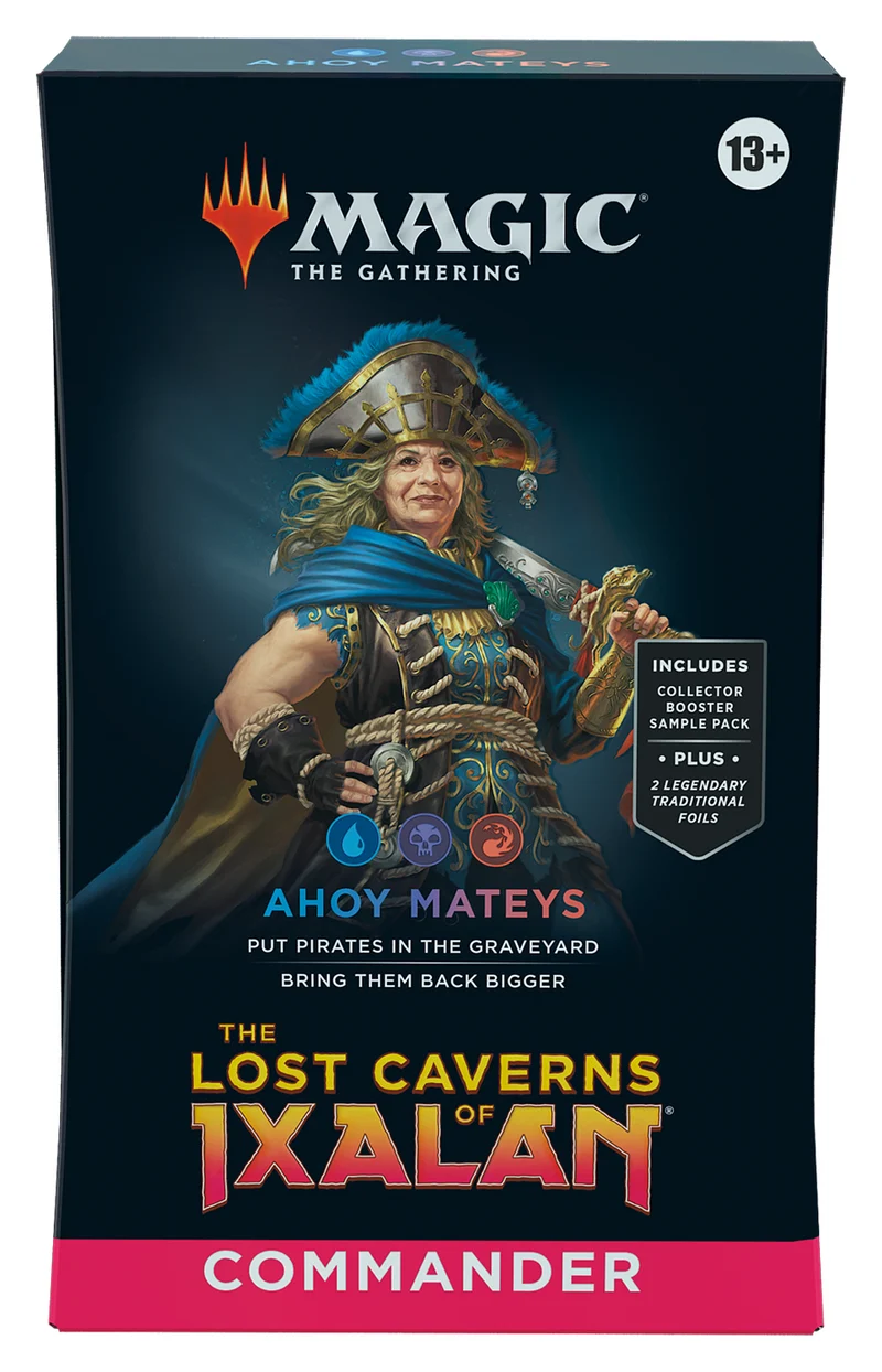DECK DE COMMANDANT DES CAVERNES PERDUES D'IXALAN