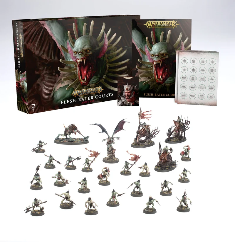 AOS CLESH-EATER COURTS : ENSEMBLE ARMÉE (ANGLAIS)