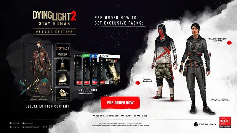 Dying Light 2 Stay Human Deluxe Edition