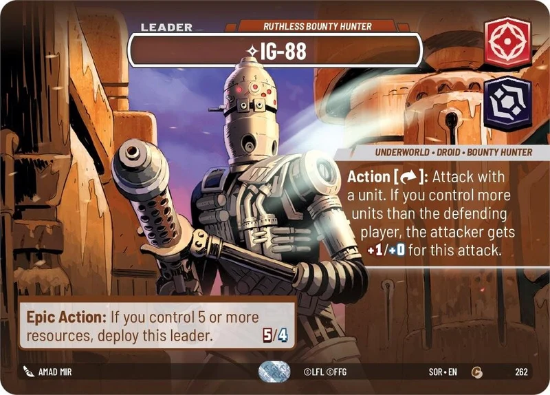 IG-88 - Chasseur de primes impitoyable (vitrine) (262) [Étincelle de rébellion]