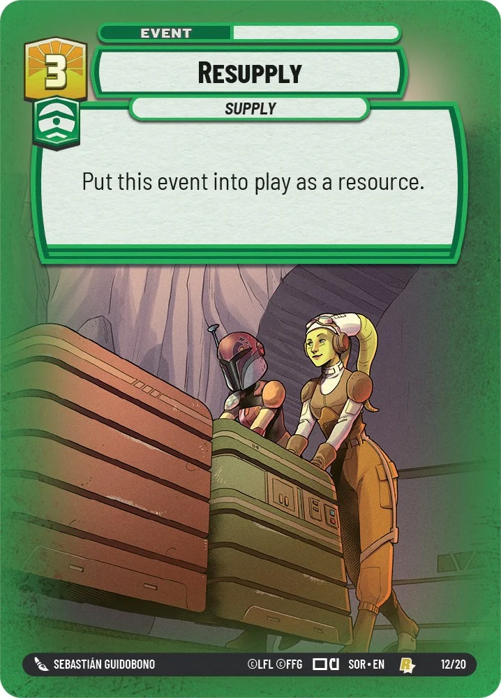 Réapprovisionnement (Promo de jeu hebdomadaire) (12/20) [Promos Spark of Rebellion]