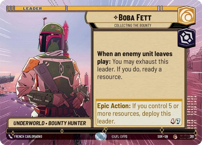 Boba Fett - Collecter la prime (Hyperespace) (281) [Étincelle de rébellion]