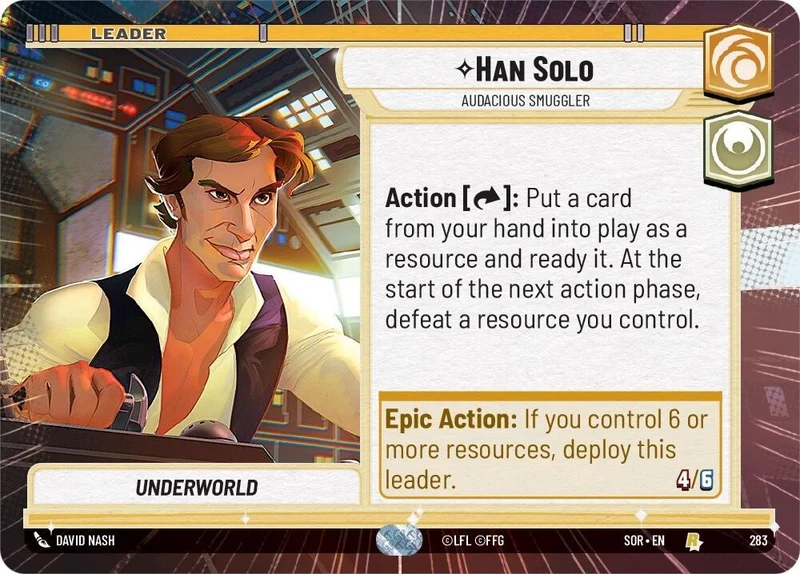 Han Solo - Contrebandier audacieux (Hyperespace) (283) [Étincelle de rébellion]