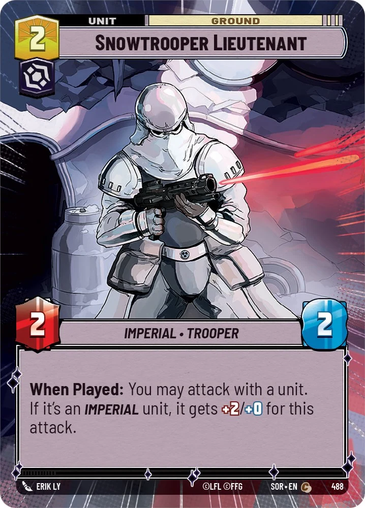 Lieutenant Snowtrooper (Hyperespace) (488) [Étincelle de rébellion]