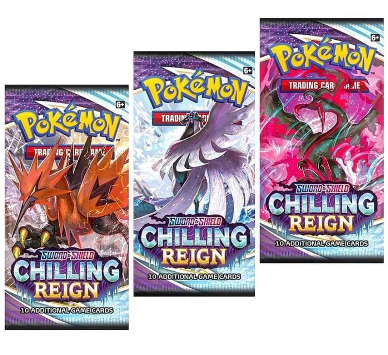 JCC POKÉMON : ÉPÉE ET BOUCLIER 6 - PACK DE BOOSTERS RÈGNE FROID