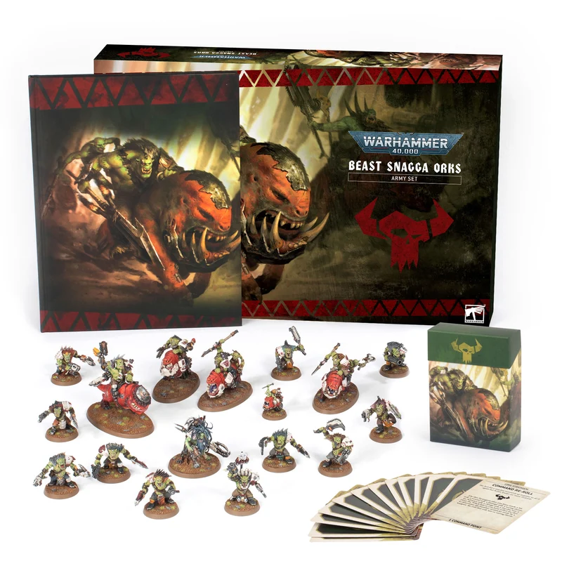 ORKS : ENSEMBLE D'ARMÉE ORKS BEAST SNAGGA (ENG)
