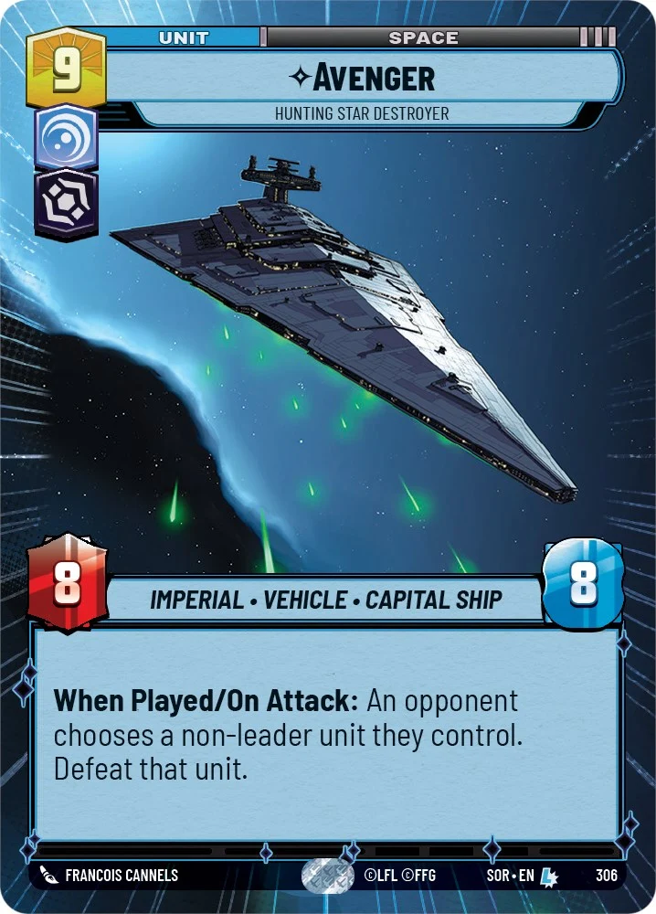 Avenger - Hunting Star Destroyer (Hyperespace) (306) [Étincelle de rébellion]