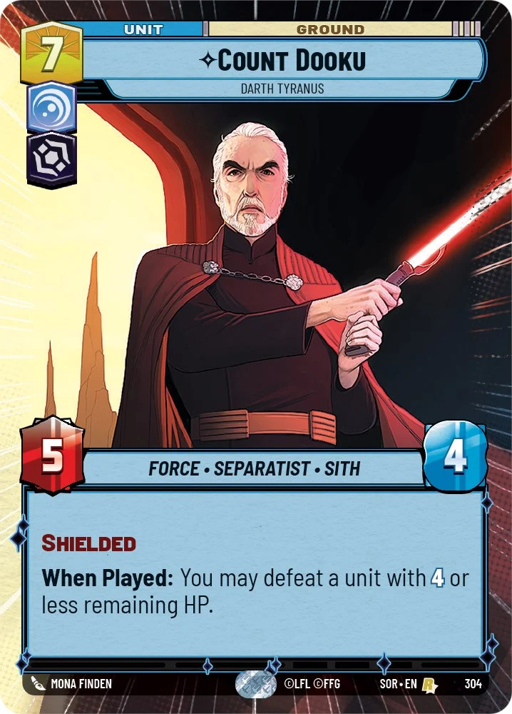 Comte Dooku - Dark Tyranus (Hyperespace) (304) [Étincelle de rébellion]