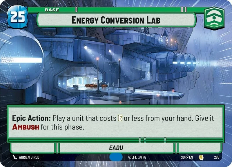 Laboratoire de conversion d'énergie (hyperespace) (288) [Étincelle de rébellion]