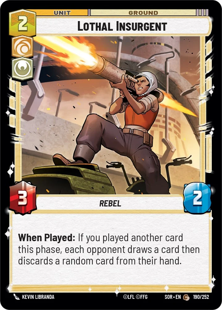 Insurgé de Lothal (190/252) [Étincelle de rébellion]