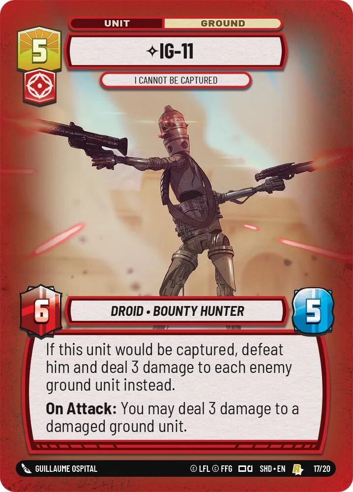 IG-11 - Je ne peux pas être capturé (17/20) [Shadows of the Galaxy : Weekly Play]