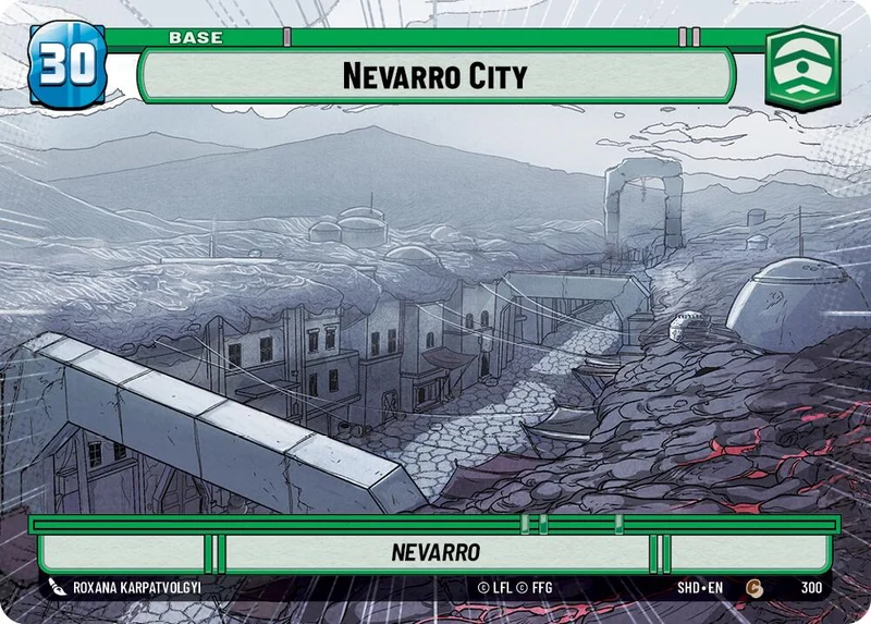 Nevarro City // Bouclier (Hyperespace) (300 // T04) [Ombres de la Galaxie]