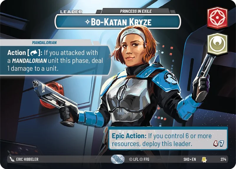 Bo-Katan Kryze - Princesse en exil (Showcase) (274) [Shadows of the Galaxy]