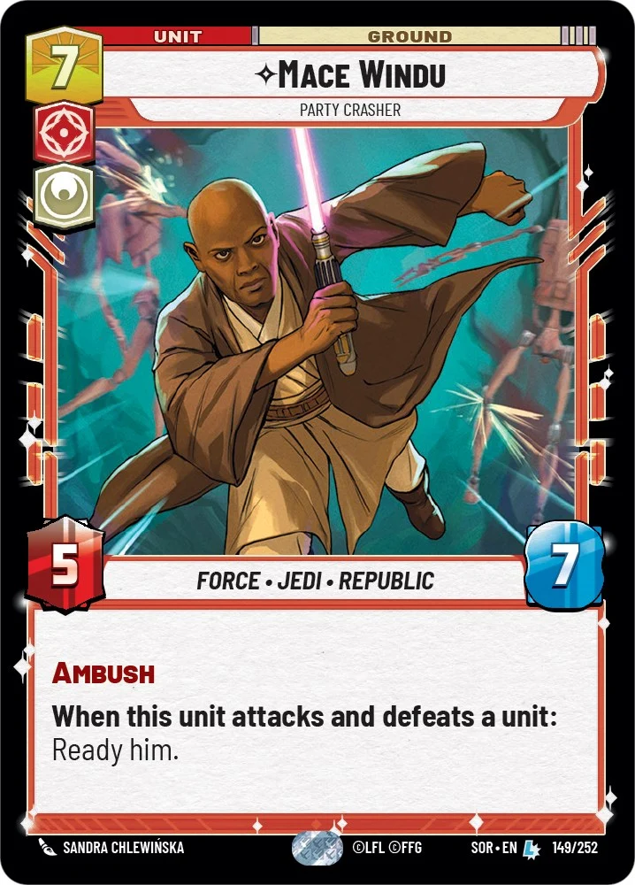 Mace Windu - Party Crasher (149/252) [Étincelle de rébellion]