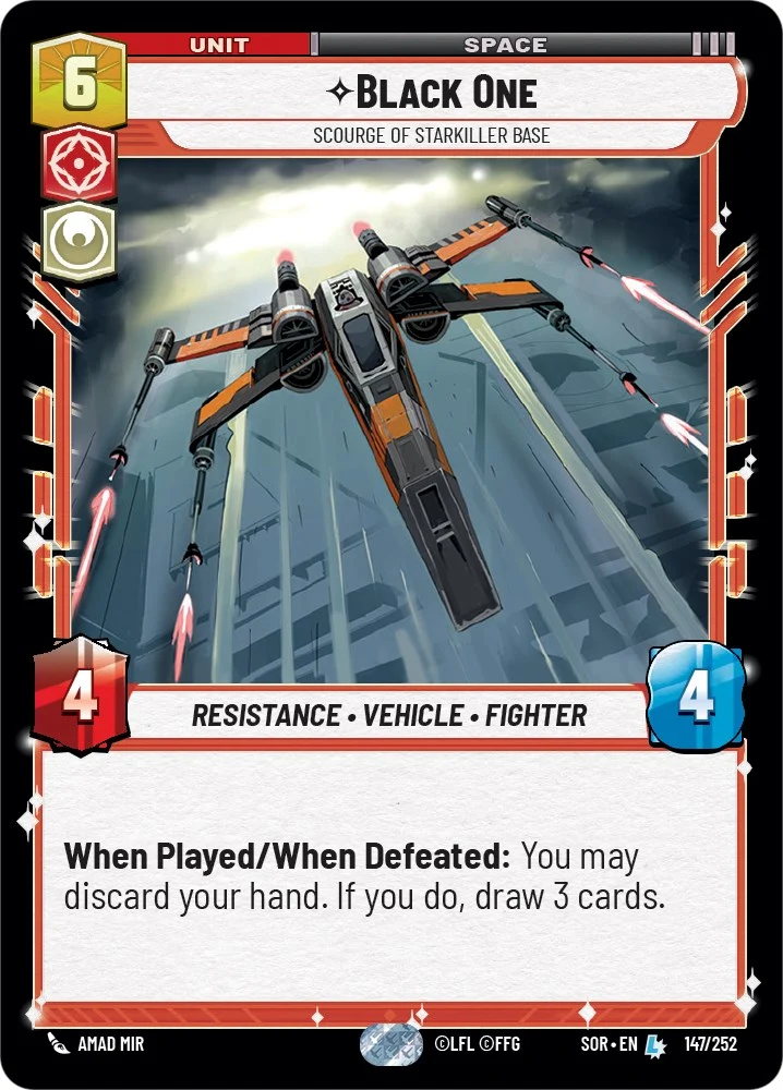 Black One - Fléau de la base Starkiller (147/252) [Étincelle de rébellion]