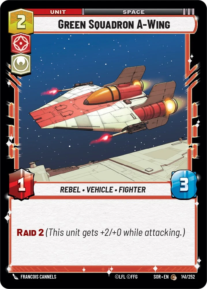 A-Wing de l'escadron vert (141/252) [Étincelle de rébellion]