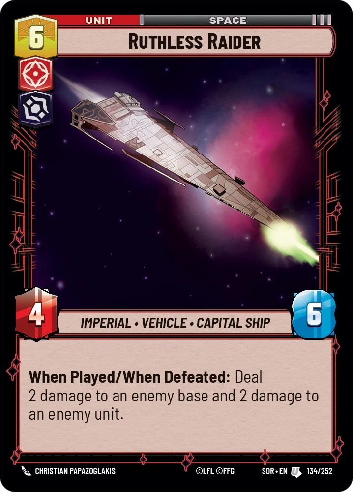 Raider impitoyable (134/252) [Étincelle de rébellion]