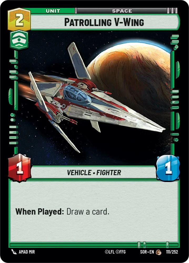 Patrouille V-Wing (111/252) [Étincelle de rébellion]