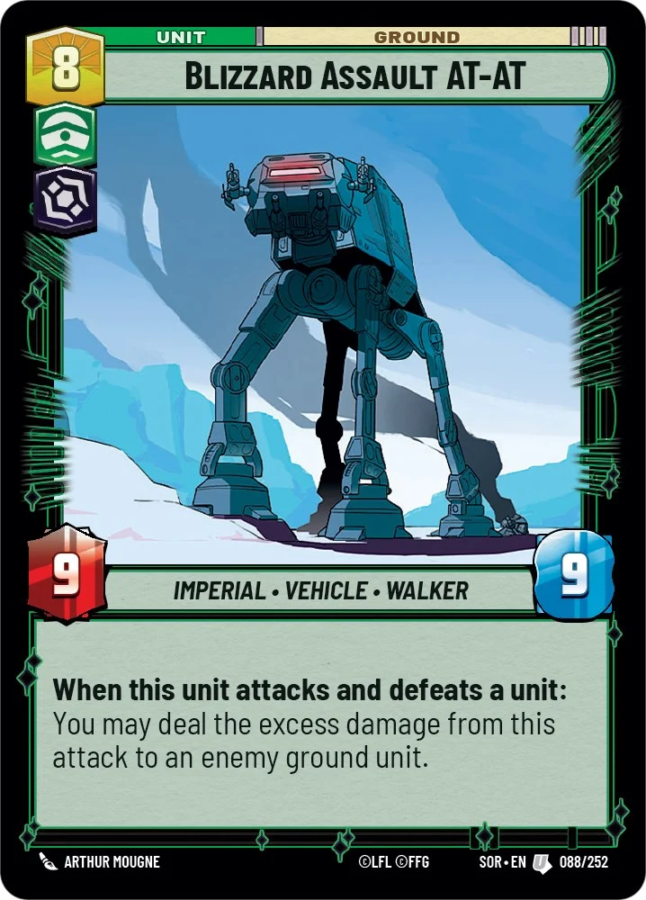 Blizzard Assault AT-AT (088/252) [Étincelle de rébellion]