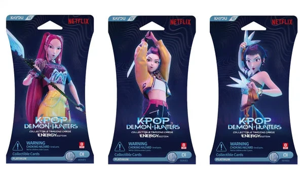K-POP CHASSEURS DE DÉMONS S1 - PACK BOOSTER ÉDITION ÉNERGIE [CARTES À COLLECTIONNER]