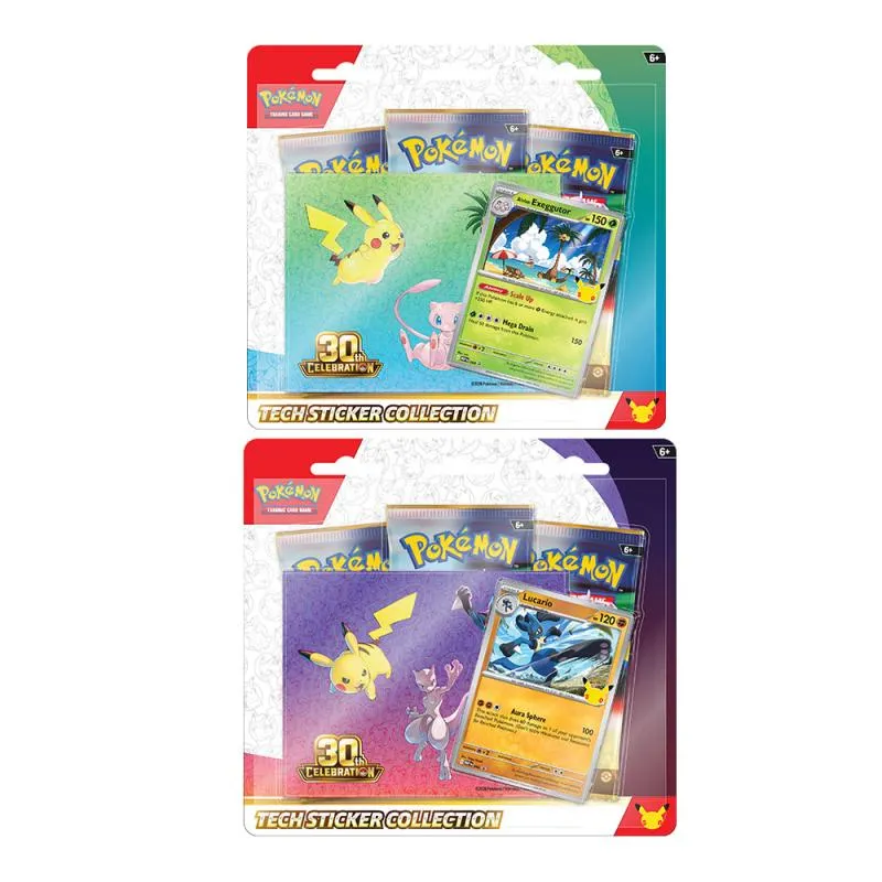 JCC POKÉMON : AUTOCOLLANT TECHNIQUE 30E ANNIVERSAIRE - 16 SEPTEMBRE [LIRE LA DESCRIPTION]