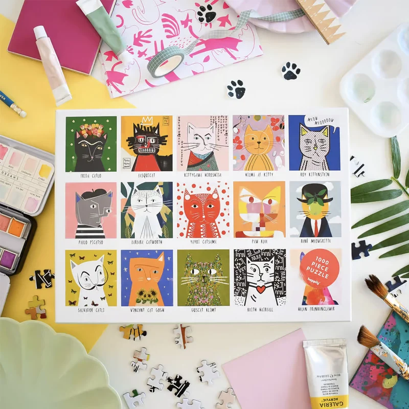 Puzzle Art Cats - Nia Gould