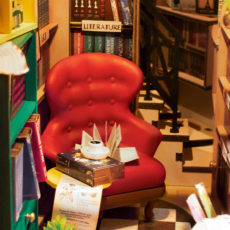 Kit DIY Maison Miniature Shakespeare Bookstore